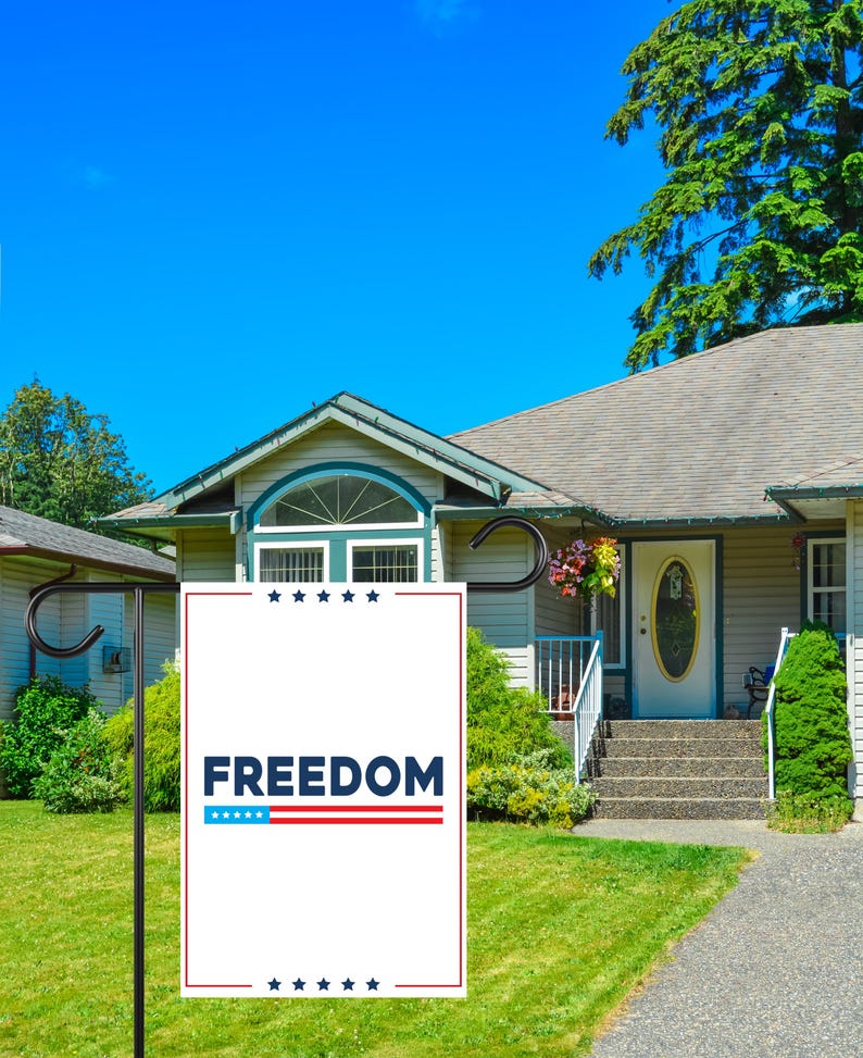 Justice for Charlie Garden Flag, A True Patriot Charlie Kirk Yard Flag, Charlie Kirk Is My Hero Outdoor Flag, Charlie Kirk Freedom Flag
