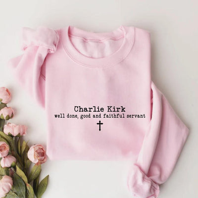 Justice for Charlie Sweatshirt, A True Patriot Charlie Kirk SweatShirt, Charlie Kirk Is My Hero Tee