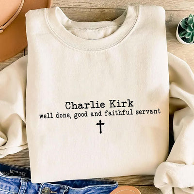 Justice for Charlie Sweatshirt, A True Patriot Charlie Kirk SweatShirt, Charlie Kirk Is My Hero Tee