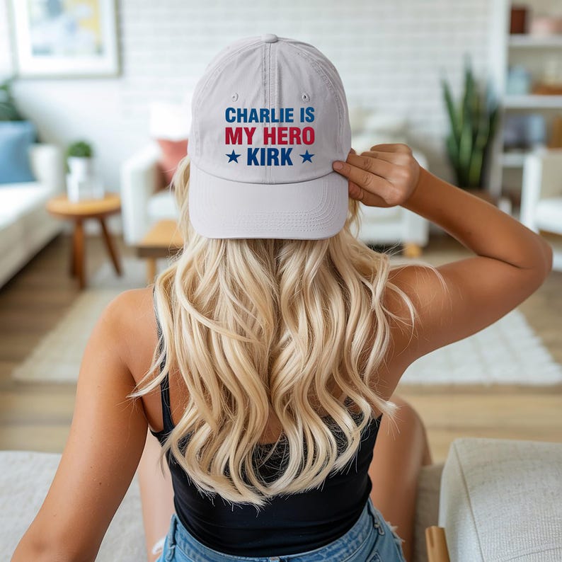 Justice for Charlie Embroidered Hat, This Is The Turning Point Quote Cap, Political Protest Hat, Patriot Statement, Charlie Kirk Support Hat