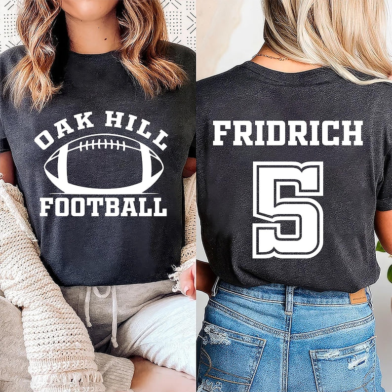 Custom Football Team Name and Number Short Sleeve Shirt, Gift for Football Team Lover Short Sleeve Shirt, Football Mama Tee
