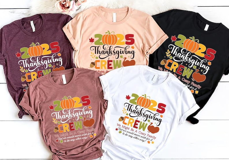 Thanksgiving Family Matching Short Sleeve Shirt 2025, Fall Holiday Short Sleeve Shirt, Family Outfit, Autumn Matching Tee, Unisex Turkey Day Short Sleeve Shirt