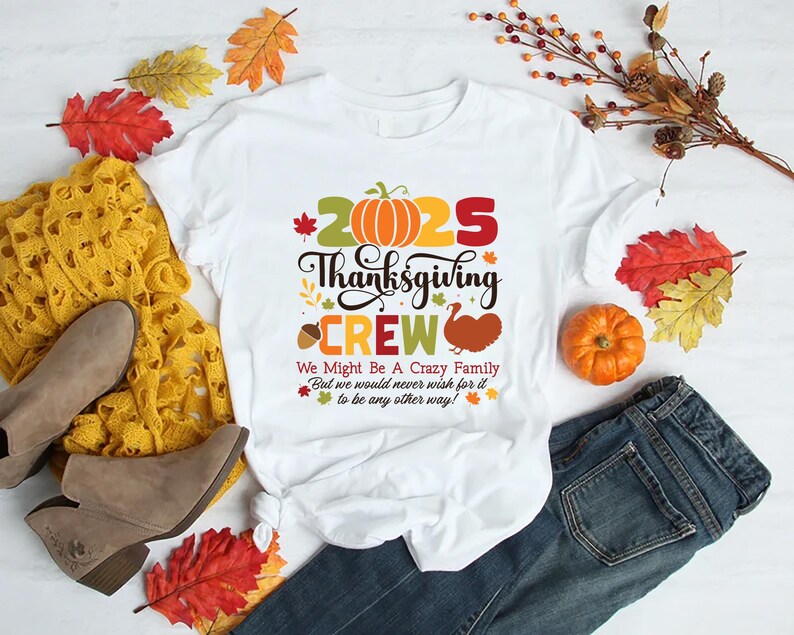 Thanksgiving Family Matching Short Sleeve Shirt 2025, Fall Holiday Short Sleeve Shirt, Family Outfit, Autumn Matching Tee, Unisex Turkey Day Short Sleeve Shirt