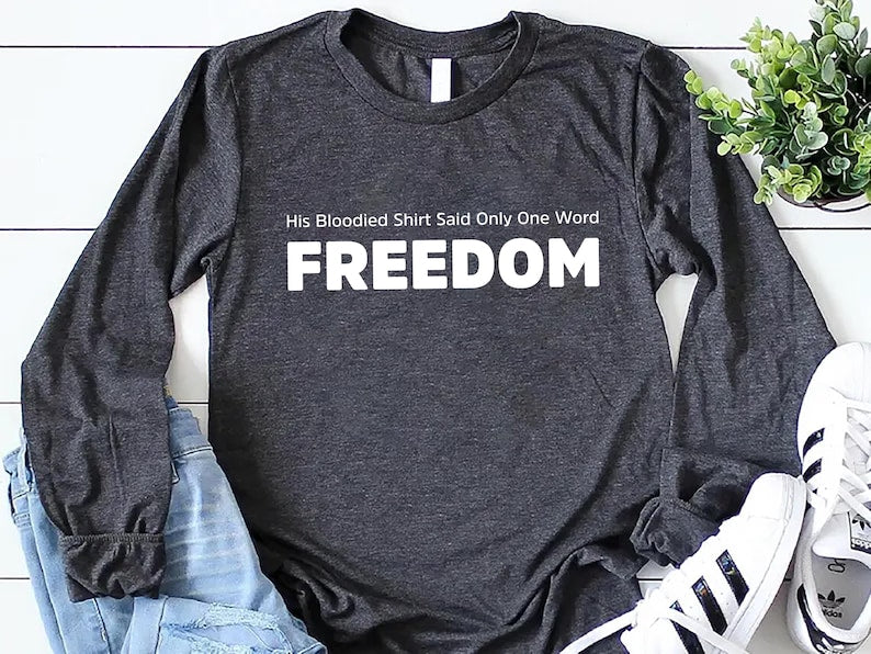 Justice for Charlie Long Sleeve Shirt, A True Patriot Charlie Kirk Long Sleeve Shirt, Charlie Kirk Is My Hero Long Sleeve Shirt