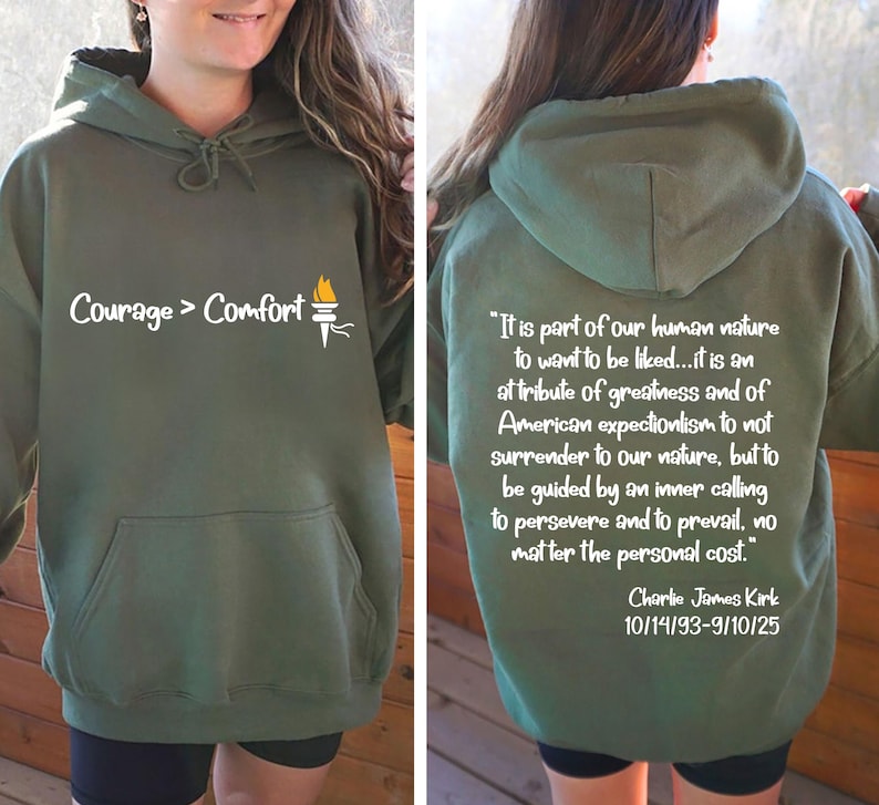 Charlie Kirk Freedom Hoodie, A True Patriot Charlie Kirk Hoodie, Charlie Kirk Is My Hero Hoodie