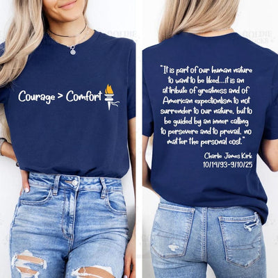Charlie Kirk Freedom Short Sleeve Shirt, A True Patriot Charlie Kirk Short Sleeve Shirt, Charlie Kirk Is My Hero Tee