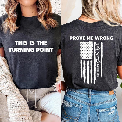 Charlie Kirk Freedom Short Sleeve Shirt, A True Patriot Charlie Kirk Short Sleeve Shirt, Charlie Kirk Is My Hero Tee