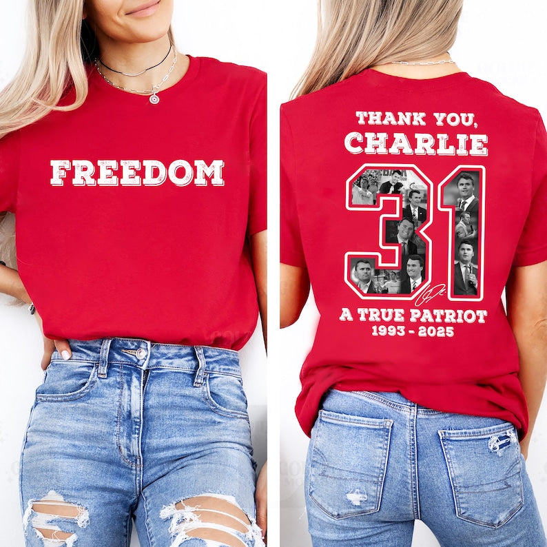 A True Patriot Charlie Kirk Short Sleeve Shirt, This Is The Turning Point Short Sleeve Shirt, Charlie Kirk Is My Hero Tee