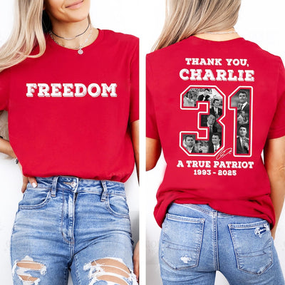 A True Patriot Charlie Kirk Short Sleeve Shirt, This Is The Turning Point Short Sleeve Shirt, Charlie Kirk Is My Hero Tee