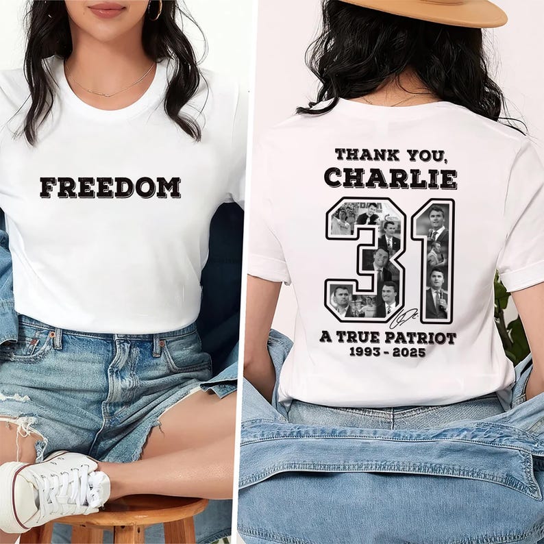 A True Patriot Charlie Kirk Short Sleeve Shirt, This Is The Turning Point Short Sleeve Shirt, Charlie Kirk Is My Hero Tee