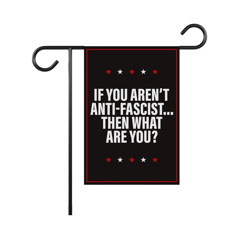No Kings In America Garden Flag, 12x18 Inch Double Sided, Democracy Not Oligarchy, Anti-Trump Flag, Resist Racism Flag, Resist Fascism Flag