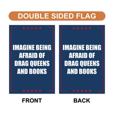 No Kings In America Garden Flag, 12x18 Inch Double Sided, Democracies Have No Kings, Anti-Trump Flag, Resist Racism, Resist Fascism Flag