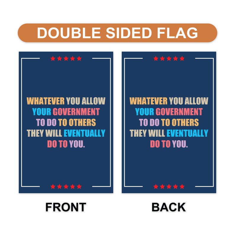 Abolish ICE Garden Flag, Double Sided, Keep the Immigrants, Deport the Racists Flag, Anti-Trump, Resist Racism Flag, Resist Fascism Flag