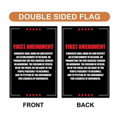Abolish ICE Garden Flag, Double Sided, Keep the Immigrants, Deport the Racists Flag, Anti-Trump, Resist Racism Flag, Resist Fascism Flag