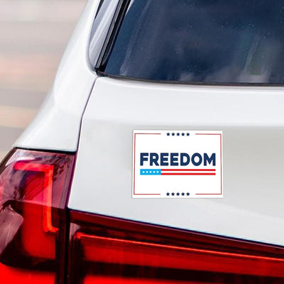 Justice for Charlie Political Protest Magnet, A True Patriot Charlie Kirk, Charlie Kirk Is My Hero, Charlie Kirk Freedom Magnet, 6" x 4.5"