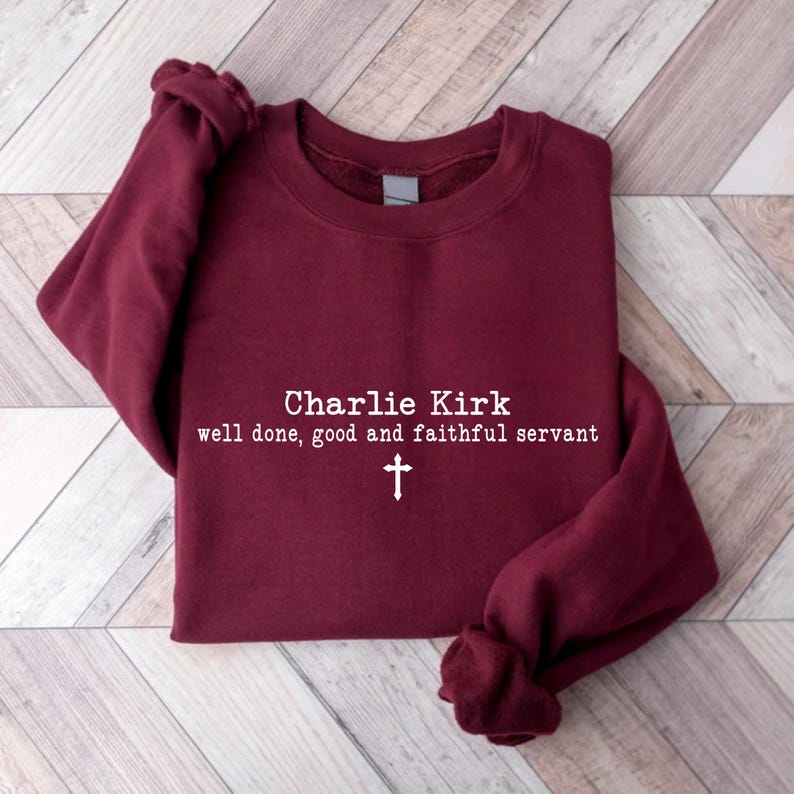 Justice for Charlie Sweatshirt, A True Patriot Charlie Kirk SweatShirt, Charlie Kirk Is My Hero Tee