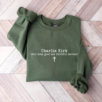 Justice for Charlie Sweatshirt, A True Patriot Charlie Kirk SweatShirt, Charlie Kirk Is My Hero Tee