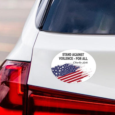 Justice for Charlie Political Protest Magnet, A True Patriot Charlie Kirk, Charlie Kirk Is My Hero, Charlie Kirk Freedom Magnet, 6" x 4.5"