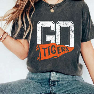 Team Name Custom Sports Short Sleeve Shirt, Baseball Mom Shirt, Football Season Tee, Personalized Spirit Wear Shirt, School Spirit Short Sleeve Shirt