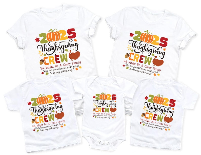 Thanksgiving Family Matching Short Sleeve Shirt 2025, Fall Holiday Short Sleeve Shirt, Family Outfit, Autumn Matching Tee, Unisex Turkey Day Short Sleeve Shirt