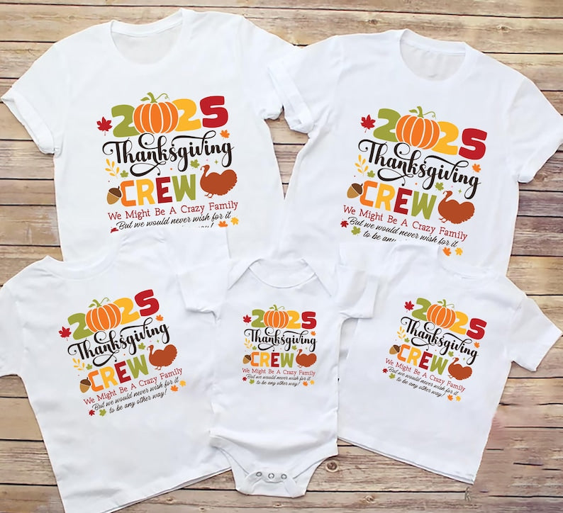 Thanksgiving Family Matching Short Sleeve Shirt 2025, Fall Holiday Short Sleeve Shirt, Family Outfit, Autumn Matching Tee, Unisex Turkey Day Short Sleeve Shirt