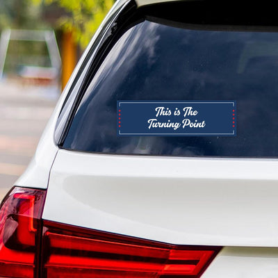 Justice for Charlie Vinyl Sticker, A True Patriot Charlie Kirk, Charlie Kirk Freedom, Charlie Kirk Is My Hero Bumper Sticker, 10" x 3"
