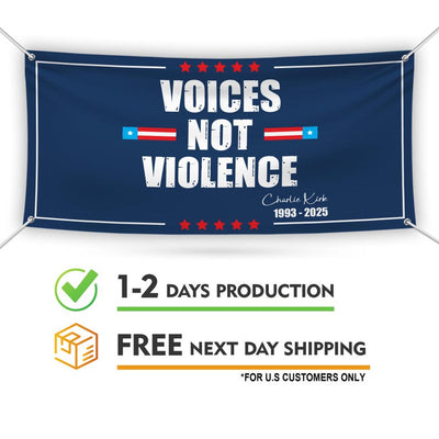 Charlie Kirk Is My Hero Banner Sign, Justice For Charlie Kirk Political Sign, A True Patriot Charlie Kirk Vinyl Banner with Metal Grommets