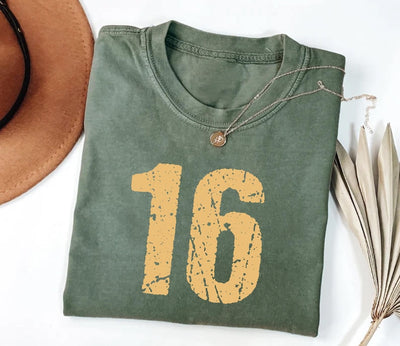 Custom Football Number Shirt, Personalized Custom Number Short Sleeve Shirt, College Football Tee, College Football Game Day Short Sleeve Shirt