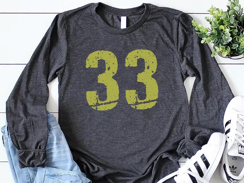 Custom Football Number Long Sleeve Shirt, Personalized Custom Number Long Sleeve Shirt, College Football Long Sleeve Shirt