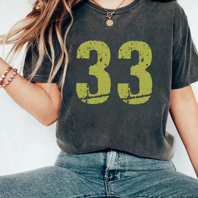 Custom Football Number Shirt, Personalized Custom Number Short Sleeve Shirt, College Football Tee, College Football Game Day Short Sleeve Shirt