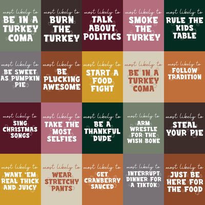 Family Thanksgiving Sweatshirt, Funny Thanksgiving Puns SweatShirt, Matching Family Tee, Turkey Day, Fall Friendsgiving Group SweatShirt
