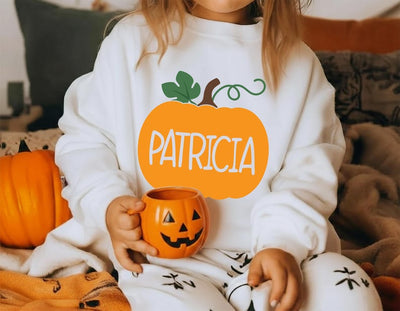 Personalized Pumpkin Baby Bodysuit, Custom Fall Baby Shirt, Cute Fall Toddler Shirt, Pumpkin Baby Tee, Autumn Baby Outfit, Thanksgiving Gift