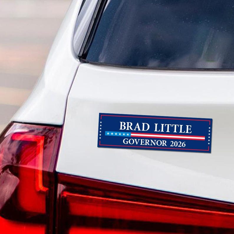 Brad Little For Idaho Governor 2026 Car Magnet - Vote Brad Little ...