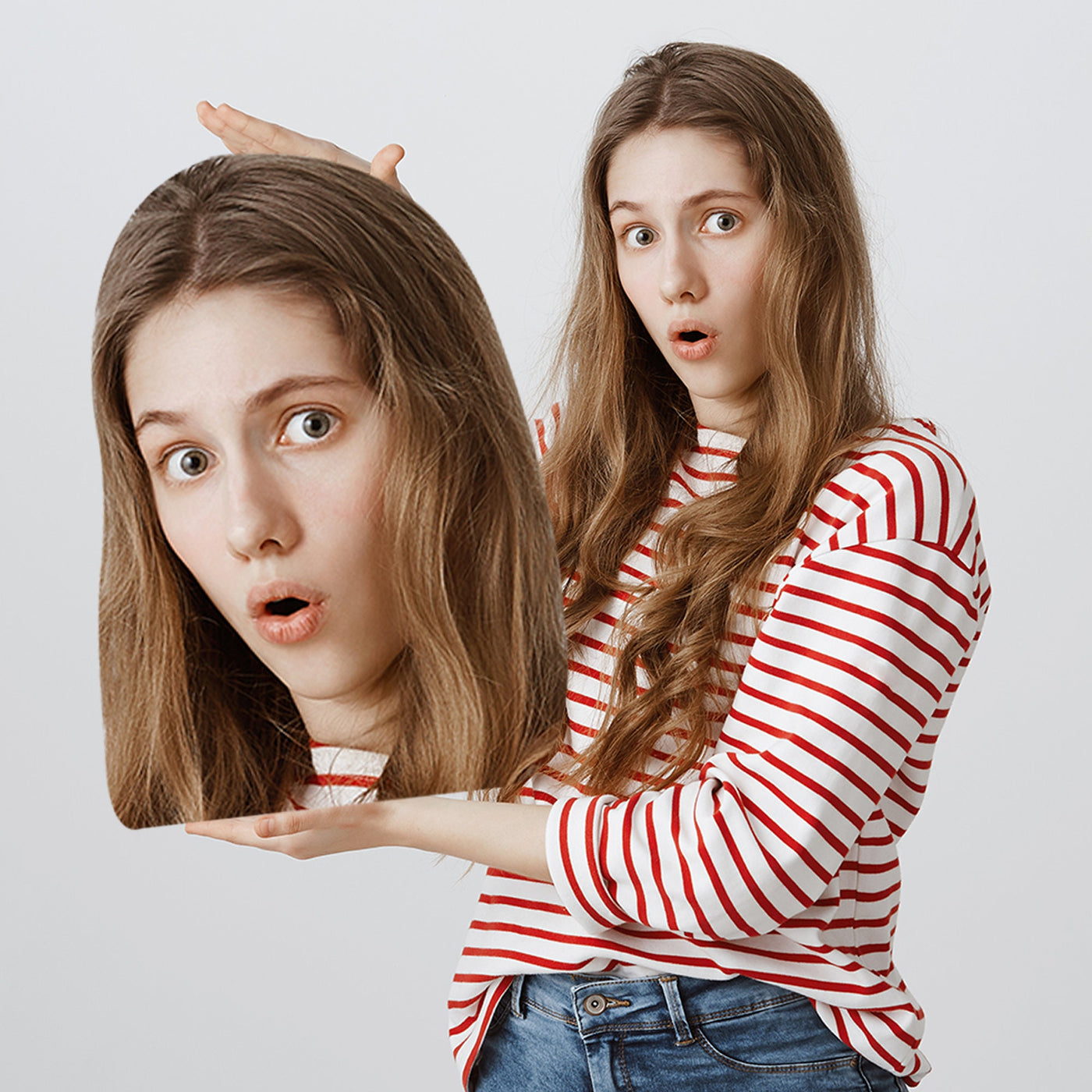 Custom Big Head Face Cutouts