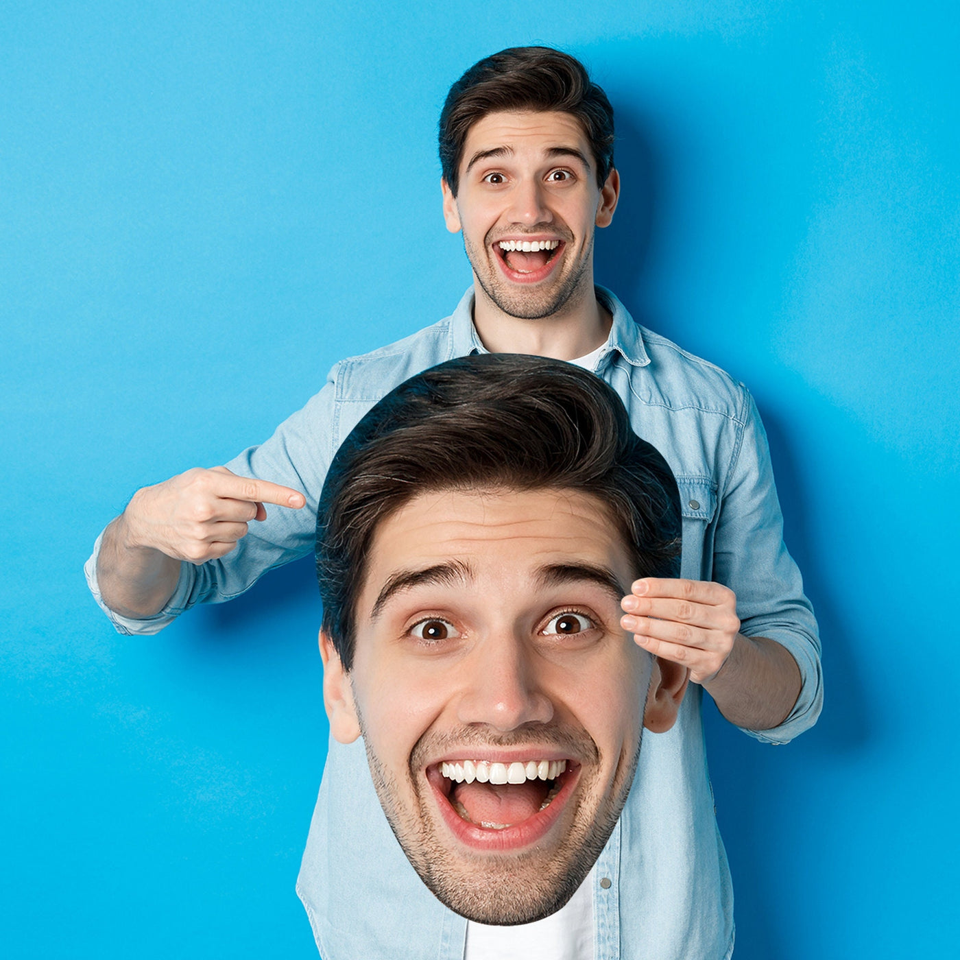 Custom Big Head Face Cutouts