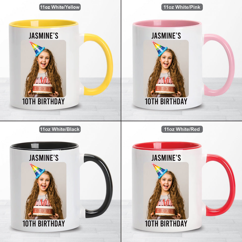 Personalized Photo Coffee Mug, Customized Mug, Custom Coffee Mug, Photo Mug Birthday Gift