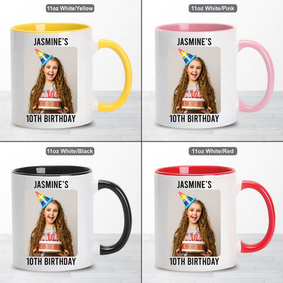 Personalized Photo Coffee Mug, Customized Mug, Custom Coffee Mug, Photo Mug Birthday Gift