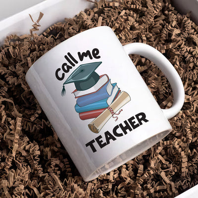 Personalized Graduation Mug, Call Me Master, Custom Name, University Academics, Bachelor/Master/Degree Gift