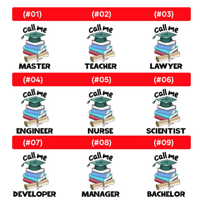 Personalized Graduation Mug, Call Me Master, Custom Name, University Academics, Bachelor/Master/Degree Gift