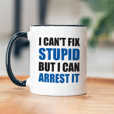 Custom Police Officer Mug - Personalized Gift for Cop