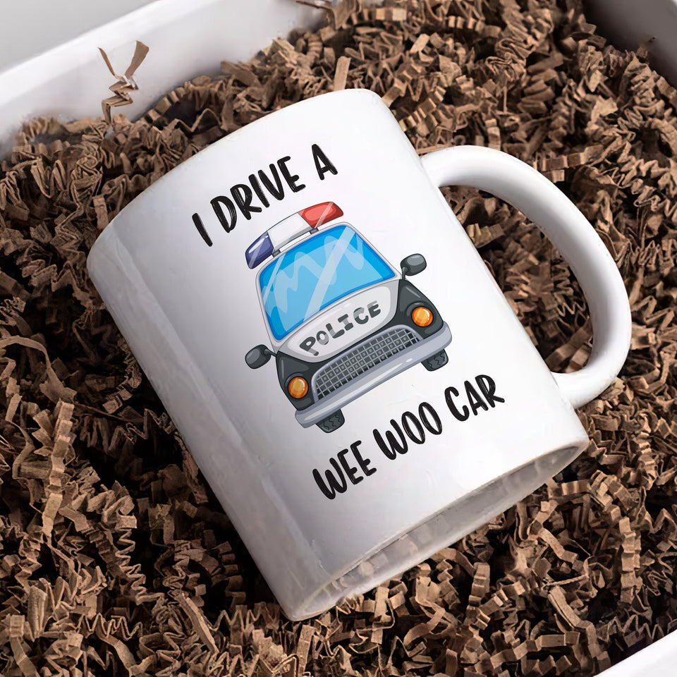 Personalized Police Officer Mug - Unique Funny Gift for Cop Graduation