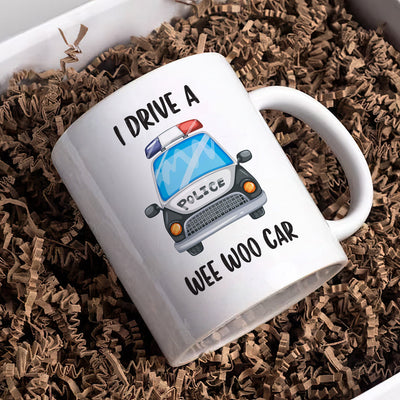 Personalized Police Officer Mug - Unique Funny Gift for Cop Graduation