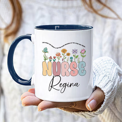 Personalized Nurse Mug, Custom RN LPN Gifts for Nurses, Unique Nurse Appreciation, Graduation