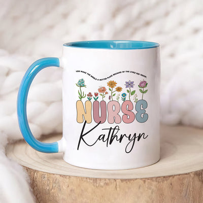 Personalized Nurse Mug, Custom RN LPN Gifts for Nurses, Unique Nurse Appreciation, Graduation