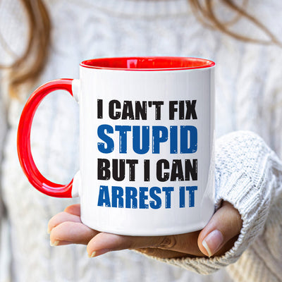 Custom Police Officer Mug - Personalized Gift for Cop