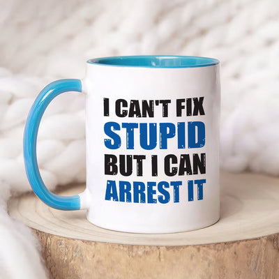 Custom Police Officer Mug - Personalized Gift for Cop