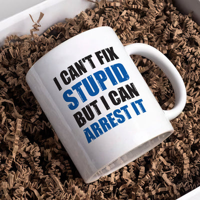 Custom Police Officer Mug - Personalized Gift for Cop