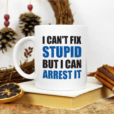Custom Police Officer Mug - Personalized Gift for Cop