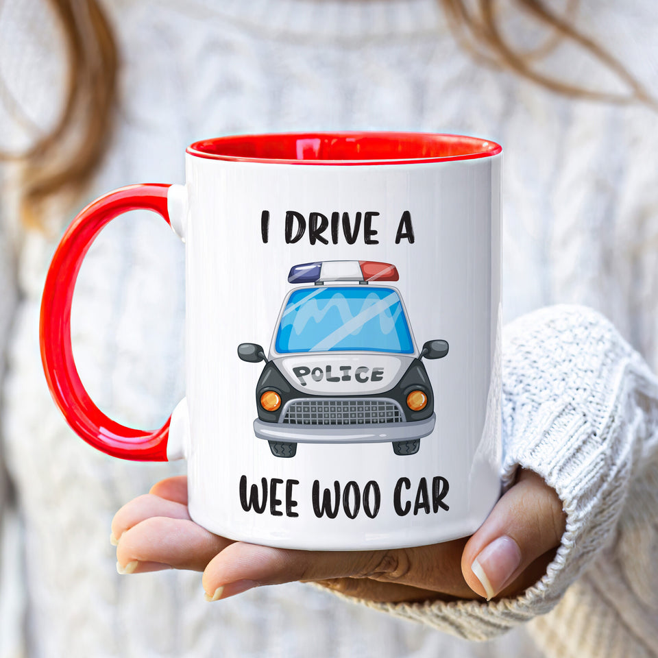 Personalized Police Officer Mug - Unique Funny Gift for Cop Graduation