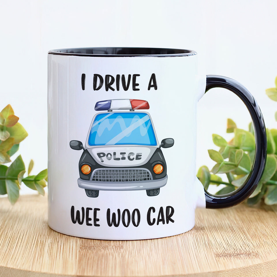 Personalized Police Officer Mug - Unique Funny Gift for Cop Graduation